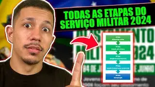 ETAPAS DO SERVIÇO MILITAR 2024