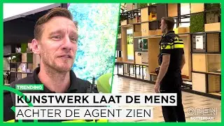Kunstwerk in Centrale Bibliotheek: zijn agenten schoften of helden, of iets ertussenin? | TRENDING