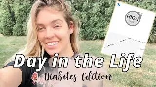 DIABETES DAY IN THE LIFE/// highest blood sugar I've had, grocery haul, & more