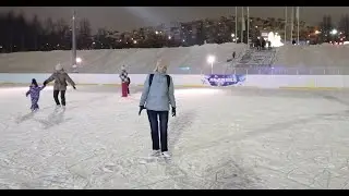 Каток Льдинка в Митино, декабрь 2022