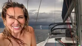 Supercell Storm Hits Sailboat (our final days in Australia)