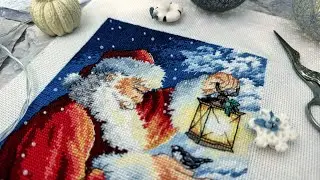 Вишивальний тиждень 19-23 жовтня/ Dimensions Santa’s Feathered Friend