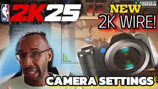 Best Camera Settings For NBA 2K25!?🚨 #nba2k25