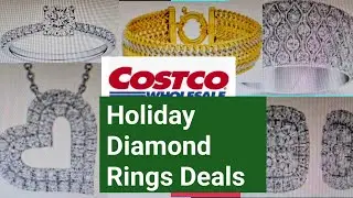 Costco Holiday Diamond Rings Deals! Unbelievable Discounts on Sparkling Diamonds! 💎 Sheezarashidusa