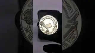 Серебряная медаль Израильский аэропорт серебро 935 .