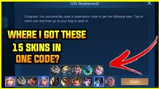 SECRET 15 SKINS IN A SINGLE CODE | HOW TO GET? | MOBILE LEGENDS 2020