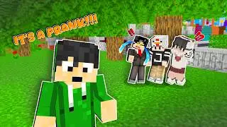 Ignoring MY FRIENDS PRANK For 24 Hours in Minecraft (Tagalog)
