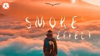 How to make simple text intro || Smoke effect Kinemaster editing
