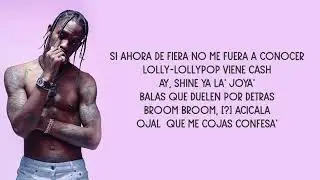 Travis Scott   HIGHEST IN THE ROOM REMIX   Lyrics ft  ROSALÍA, Lil Baby