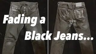 Fading a Black Levi’s 501 Jeans for A Year: Time-lapse Photography
