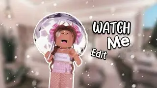 WATCH ME EDIT! (Re-upload)