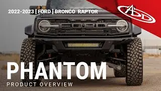 2022 - 2024 Ford Bronco Raptor Phantom Bumpers | ADD Offroad