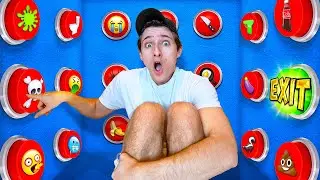 100 Mystery Buttons But Only 1 Will Let you ESCAPE!