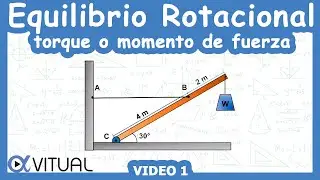 ⚖️ Rotational Equilibrium (Torque or Moment of a Force) | Video 1 | University Level