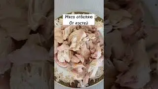 Легкий куриный суп с гречкой