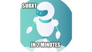 Crypto Altcoin $UBXT in 2 Minutes: UpBots