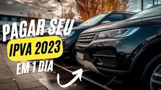 COMO PAGAR SEU IPVA (DOCUMENTO VEICULO) 2023