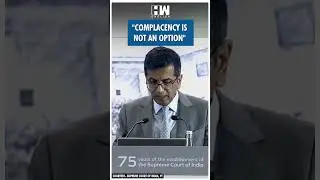 #Shorts | "Complacency is not an option" | CJI DY Chandrachud | Judiciary | Supreme Court | PM Modi