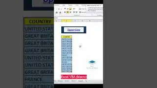 Excel VBA (Upper case)