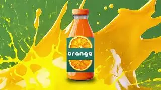 Juice Animation Adobe After Effects | #animation #product #juice