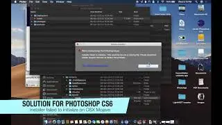 Fix : Mojave Photoshop cs6 We've encountered issues