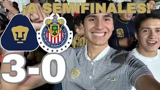 ¡GATITOS NI MADRES! Reacción Cuartos de Final Vuelta Pumas vs Chivas (3-0) Liga MX