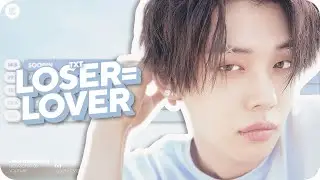TXT - LOSER=LOVER Line Distribution (Color Coded)