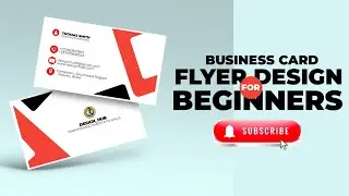 How to Design a Business Card For Beginners | Pixellab Tutorial