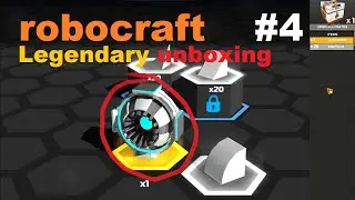 Robocraft: LEGENDARY ITEM IN A BRONZE CRATE! #3