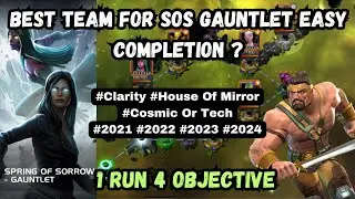 Hercules Destroyed Spring Of Sorrow Gauntlet (Right Side) Single Handedly. Easy completion. MCOC