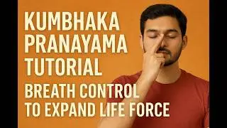 Báhya Kumbhaka Pranayama Type II Tutorial: Breath Control to Expand Life Force