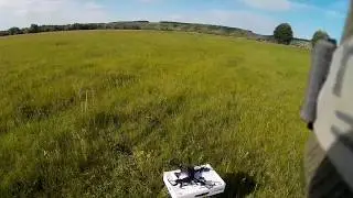 Квадрокоптер VISUO XS809W  первые полёты