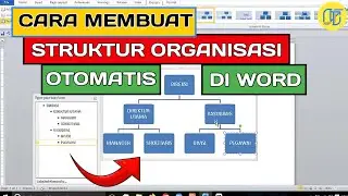 Cara Membuat Struktur Organisasi Otomatis dengan SmartArt di Word
