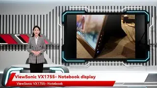 ViewSonic VX1755- Notebook display