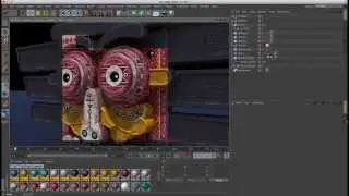 Cinema 4D Texturing with photoshop + wacom tablet