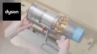 How to set up and Use Dyson V15 Detect™ cordless vacuum | Assembly, charging and emptying guide