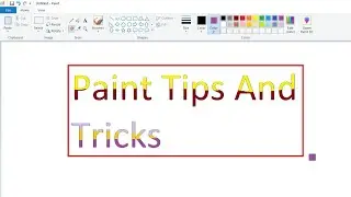 Paint Tips