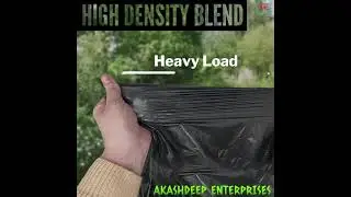 "akashdeep Enterprises Garbage Bag: Perfect For Handling Large Quantities Of Waste!" #manufacturer