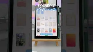 COLLANOTE: How to add audio in your flashcards  #collanote #digitalnotetaking