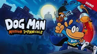 Dog Man: Mission Impawsible Demo (Playstation 5 Gameplay)