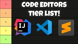 Code Editors/IDEs Tier List in 60 Seconds