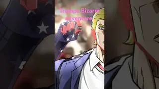 A funny video about how President Trump dodged the bullet in Jojo style...