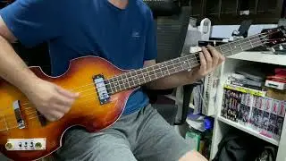 She Loves You - The Beatles Bass Cover on Hofner Ignition SE