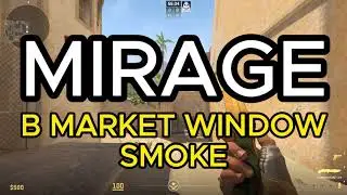 Market/Kitchen Window Smoke - MIRAGE [2024] | Counter-Strike 2 (CS2)