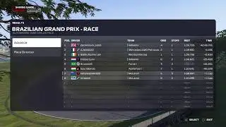 League race ffrl season 1 brezil  f1 2020
