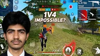 ⚡Solo Player നെ Underestimate ചെയ്ത Squad ന് സംഭവിച്ചത്…💀1V4 BR🔥 