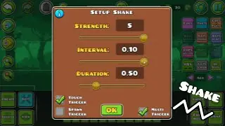 Todo sobre el Shake Trigger | Geometry Dash 2.2