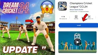 Dream Cricket 2024 New Update | CCL 24 game Download | Real Cricket 24 Update Coming
