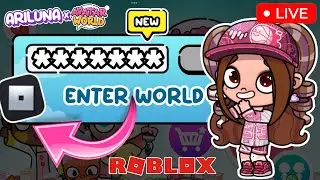 JUEGO POR PRIMERA VEZ ROBLOX con MIS SUSCRIPTORES parte 1 😎 DIRECTO en Avatar World | Ariluna