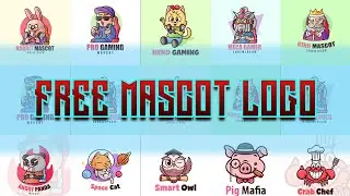 Emblem Mascot Logo 3 | Free Download